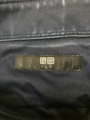 UNIQLO/ユニクロ/シャツ/ブラウス/トップス/ネイビー/L