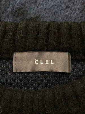CLEL/ニット/セーター/トップス/ブルー/L