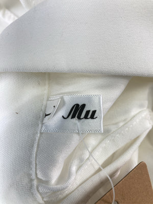 Mu Yi/シャツ/ブラウス/トップス/ホワイト/L