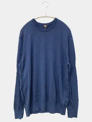 UNIQLO/ユニクロ/ニット/セーター/トップス/ネイビー/XL