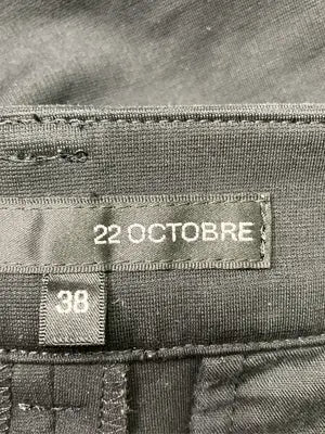 22 OCTOBRE/ヴァンドゥーオクトーブル/その他パンツ/パンツ/ブラック/38