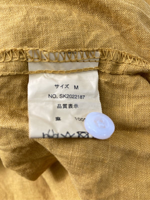 Sun Valley/サンバレー/シャツ/ブラウス/トップス/イエロー/M