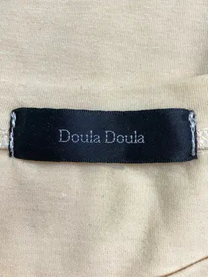Doula Doula/ドゥーラドゥーラ/Tシャツ/カットソー/トップス/ベージュ