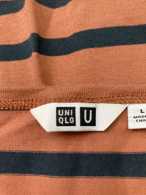 UNIQLO U/ユニクロユー/Tシャツ/カットソー/トップス/ブラウン/L