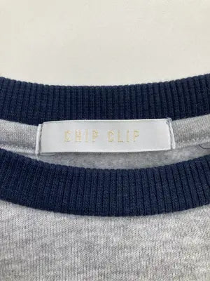 Chip Clip/チップクリップ/スウェット/トップス/ネイビー/SF