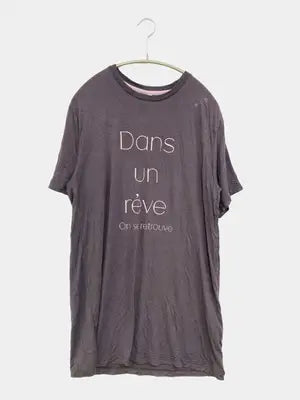 Tシャツ/カットソー/トップス/グレー/M