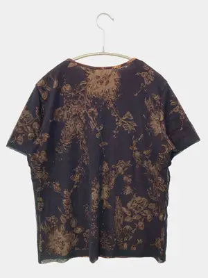 ville d'azur/Tシャツ/カットソー/トップス/ブラック/42
