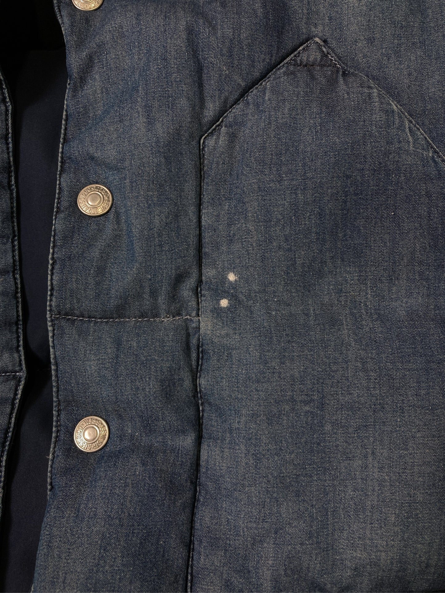 LEVI STRAUSS & CO./リーバイストラウスアンドカンパニー/ダウンベスト/ジャケット/アウター/スカイブルー/L