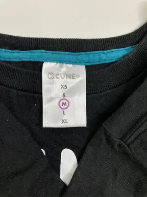 CUNE/キューン/Tシャツ/カットソー/トップス/ブラック/M