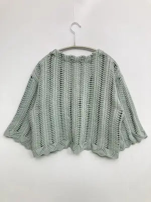 w closet/ダブルクローゼット/カーディガン/ボレロ/トップス/ライトグリーン/F