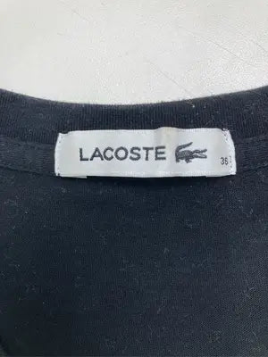 LACOSTE/ラコステ/Tシャツ/カットソー/トップス/ブラック/36