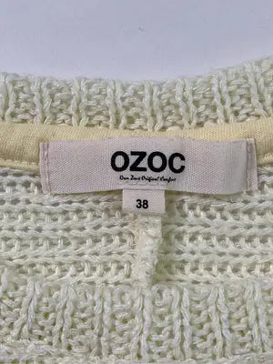 OZOC/オゾック/ニット/セーター/トップス/イエロー/38