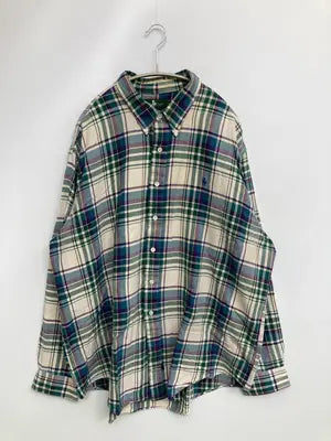 Hunt club/ハントクラブ/シャツ/ブラウス/トップス/グリーン/XXL