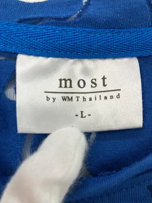 MOST/Tシャツ/カットソー/トップス/ブルー/L