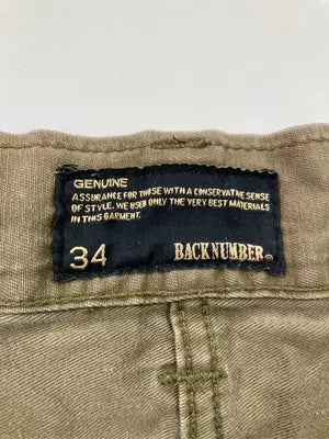 BACK NUMBER/バックナンバー/その他パンツ/パンツ/ベージュ/34