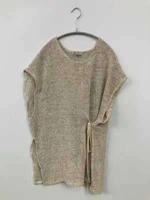 ZARA/ザラ/ノースリーブ/トップス/ベージュ/EUR L