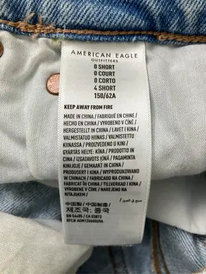 AMERICAN EAGLE/アメリカンイーグル/デニムパンツ/パンツ/ブルー/0 Short
