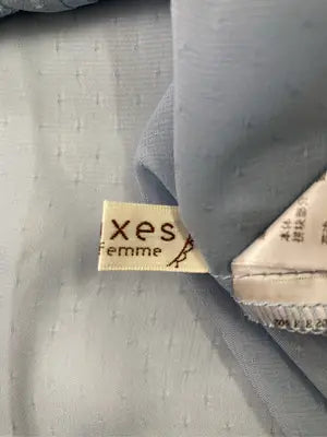 axes femme/アクシーズファム/Tシャツ/カットソー/トップス/スカイブルー/M   バスト79～87   身長154～162