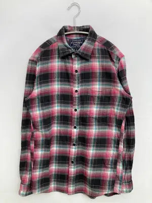 FLANNEL/フランネル/シャツ/ブラウス/トップス/レッド/S
