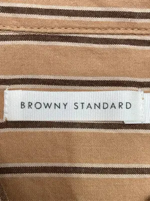 BROWNY STANDARD/ブラウニースタンダード/シャツ/ブラウス/トップス/ブラウン/F