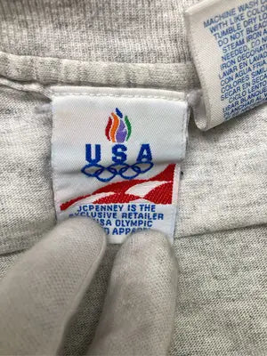 USA/Tシャツ/カットソー/トップス/グレー/LARGE