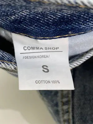 COMMASHOP/コンマショップ/デニムパンツ/パンツ/ブルー/S