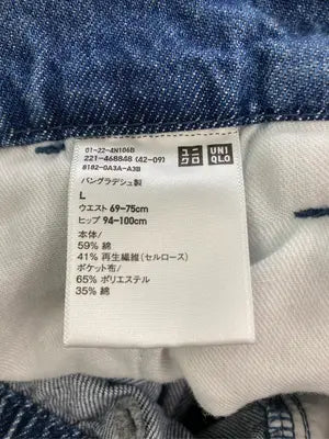 UNIQLO/ユニクロ/デニムパンツ/パンツ/ブルー/L