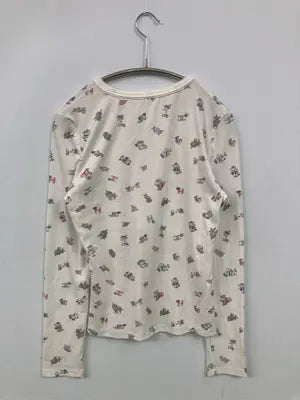 Tシャツ/カットソー/トップス/ホワイト/M