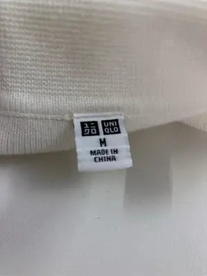 UNIQLO/ユニクロ/ポロシャツ/トップス/ホワイト/M