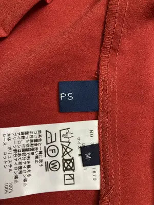 SHIPS/シップス/シャツ/ブラウス/トップス/レッド/M