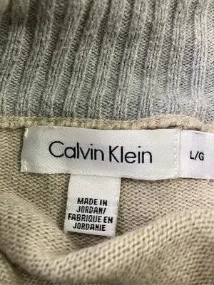 Calvin Klein/カルバンクライン/ニット/セーター/トップス/ブラウン/L