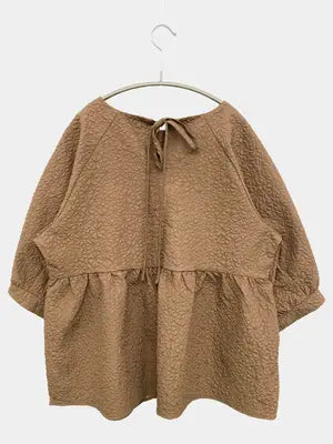 ABITOKYO/アビトーキョー/シャツ/ブラウス/トップス/ブラウン/L