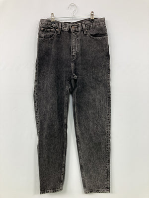 MOM JEAN/デニムパンツ/パンツ/ブラック/27