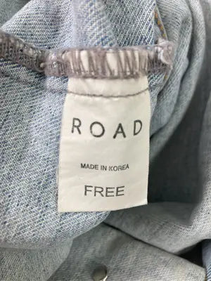 ROAD/デニムジャケット/ジャケット/アウター/スカイブルー/FREE