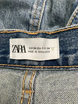 ZARA/ザラ/デニムパンツ/パンツ/ブルー/EUR 34