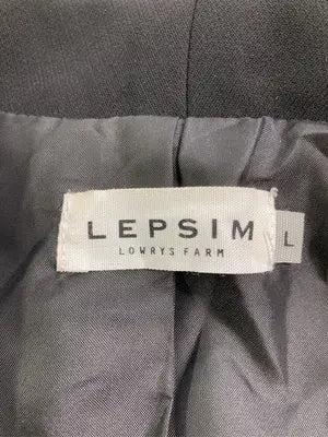 LEPSIM/レプシィム/テーラードジャケット/ジャケット/アウター/ブラック/L