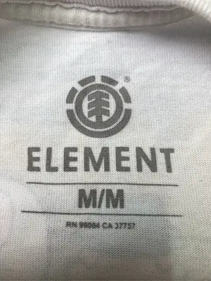 ELEMENT/エレメント/Tシャツ/カットソー/トップス/ホワイト/M