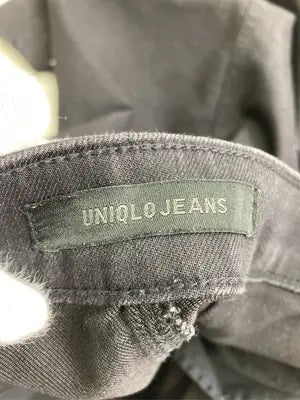 UNIQLO/ユニクロ/デニムスカート/スカート/ブラック/ウエスト58　ヒップ85