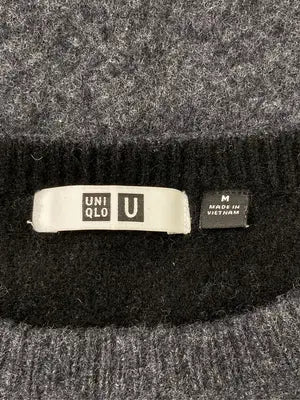 UNIQLO U/ユニクロユー/ニット/セーター/トップス/グレー/M