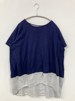 HEART MARKET/ハートマーケット/Tシャツ/カットソー/トップス/ネイビー/F