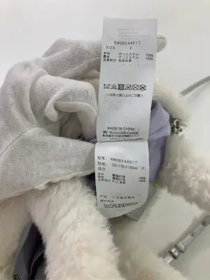 FURFUR/ファーファー/ショルダーバッグ/バッグ/ホワイト/F