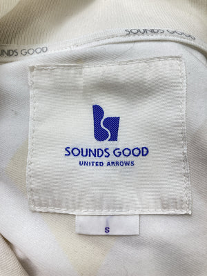 SOUNDS GOOD/ジャージ/トラックジャケット/トップス/アイボリー/S