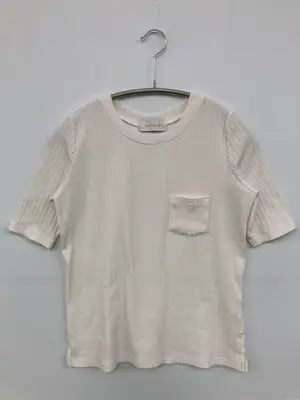 SIMPLICITE/サンプリシテ/Tシャツ/カットソー/トップス/ホワイト