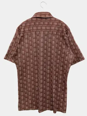 VAN HEUSEN/ヴァンヒューゼン/シャツ/ブラウス/トップス/ブラウン/M