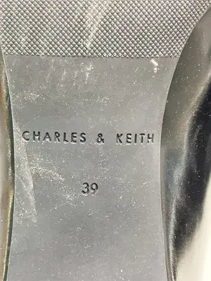 CHARLES & KEITH/チャールズアンドキース/ローファー/シューズ/ブラック/39