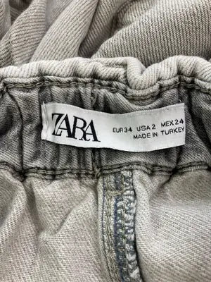 ZARA/ザラ/デニムパンツ/パンツ/ベージュ/EUR 34/USA 2/MEX 24