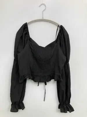 aquaist/アクアイスト/Tシャツ/カットソー/トップス/ブラック/M  バスト79～87　身長154～162