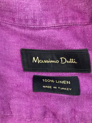 Massimo Dutti/マッシモドゥッティ/シャツ/ブラウス/トップス/パープル