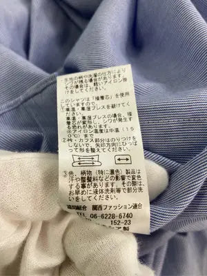 journal works/ビジネスシャツ/トップス/ブルー