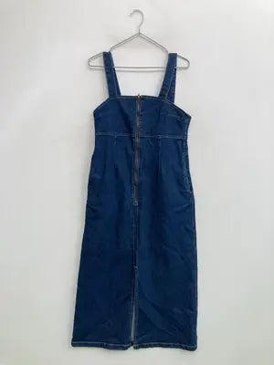 BACK NUMBER/バックナンバー/ジャンパースカート/ワンピース/ドレス/ネイビー/M
